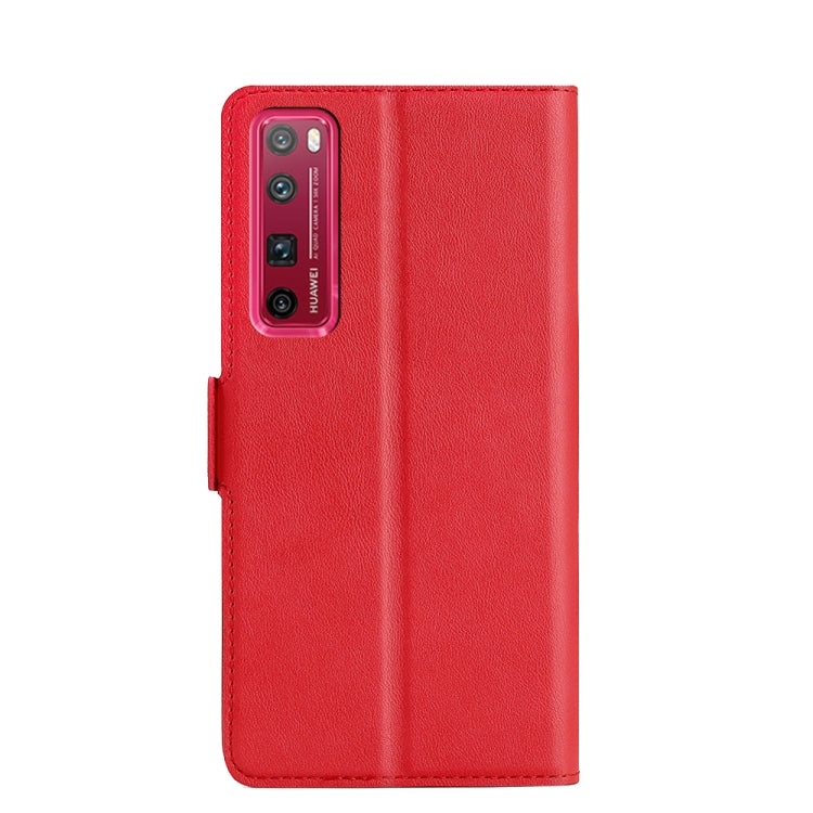 For Huawei nova 7 Pro Ultra-thin Voltage Side Buckle PU + TPU Leather Phone Case