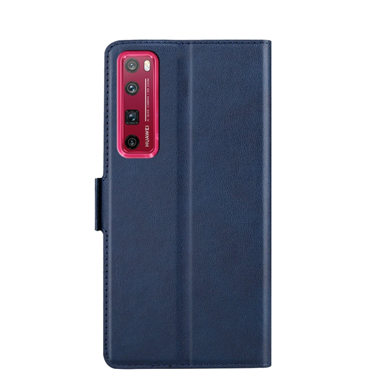 For Huawei nova 7 Pro Ultra-thin Voltage Side Buckle PU + TPU Leather Phone Case