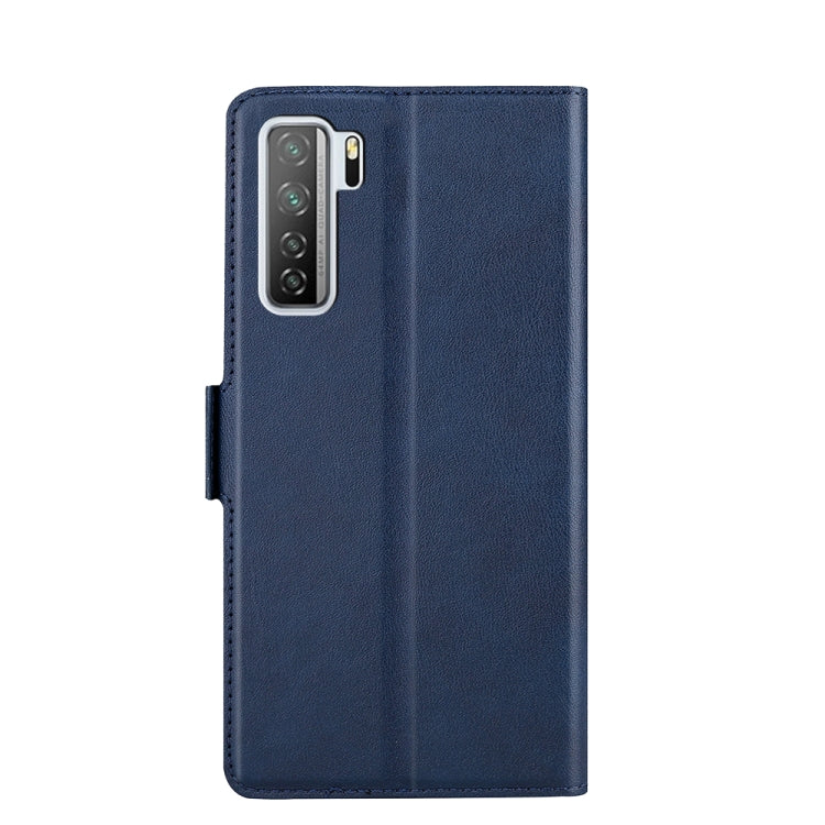 For Huawei nova 7 SE / P40 lite 5G Ultra-thin Voltage Side Buckle PU + TPU Leather Phone Case