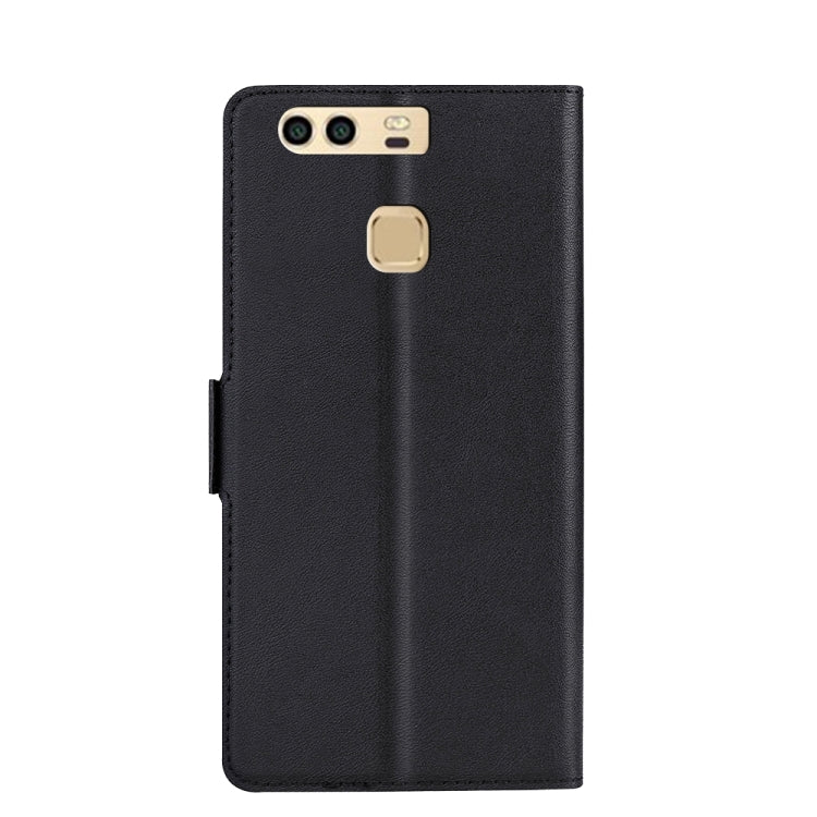 For Huawei P9 Ultra-thin Voltage Side Buckle PU + TPU Leather Phone Case