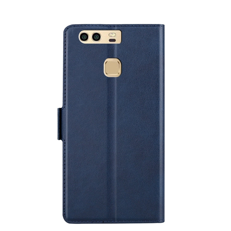 For Huawei P9 Ultra-thin Voltage Side Buckle PU + TPU Leather Phone Case