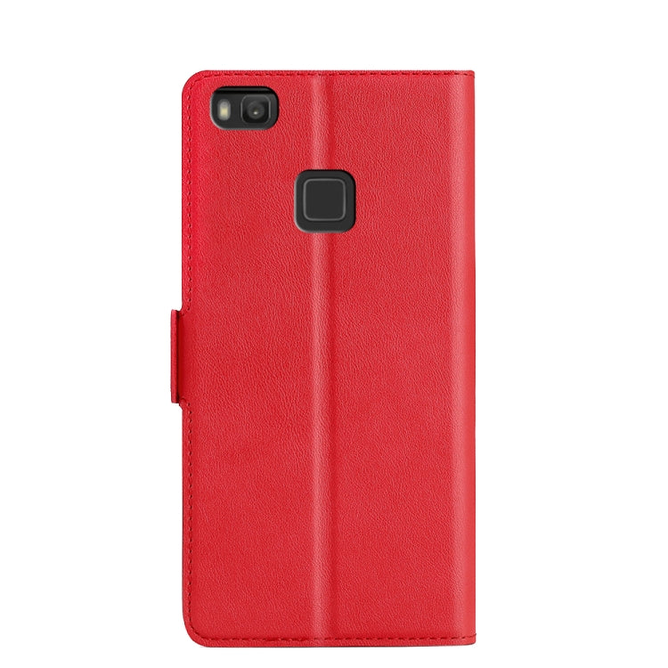 For Huawei P9 Lite Ultra-thin Voltage Side Buckle PU + TPU Leather Phone Case