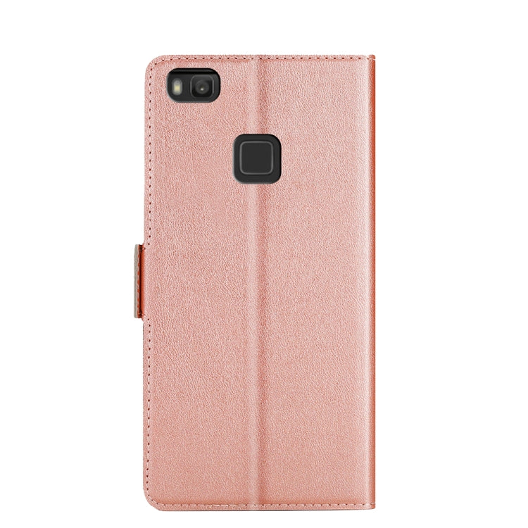 For Huawei P9 Lite Ultra-thin Voltage Side Buckle PU + TPU Leather Phone Case