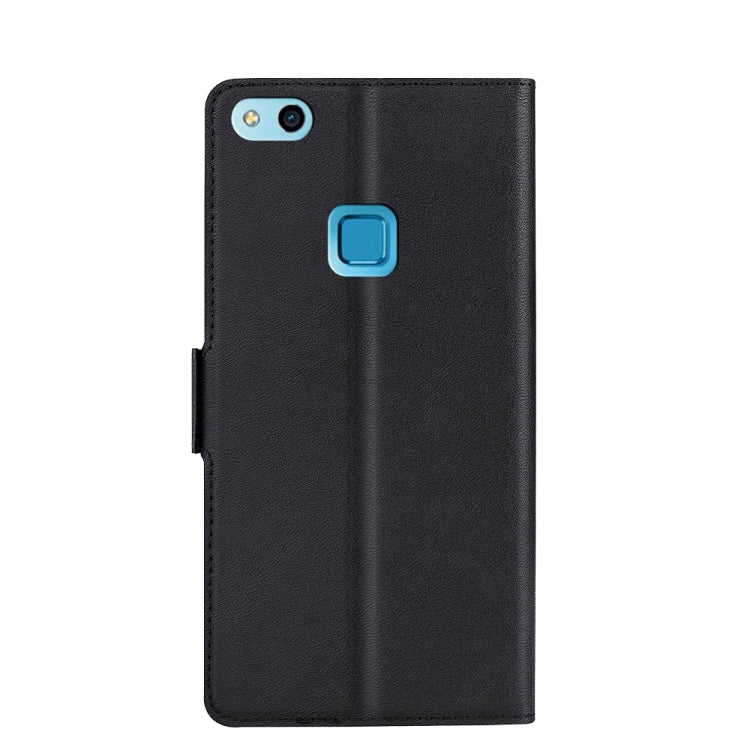 For Huawei P10 Lite Ultra-thin Voltage Side Buckle PU + TPU Leather Phone Case