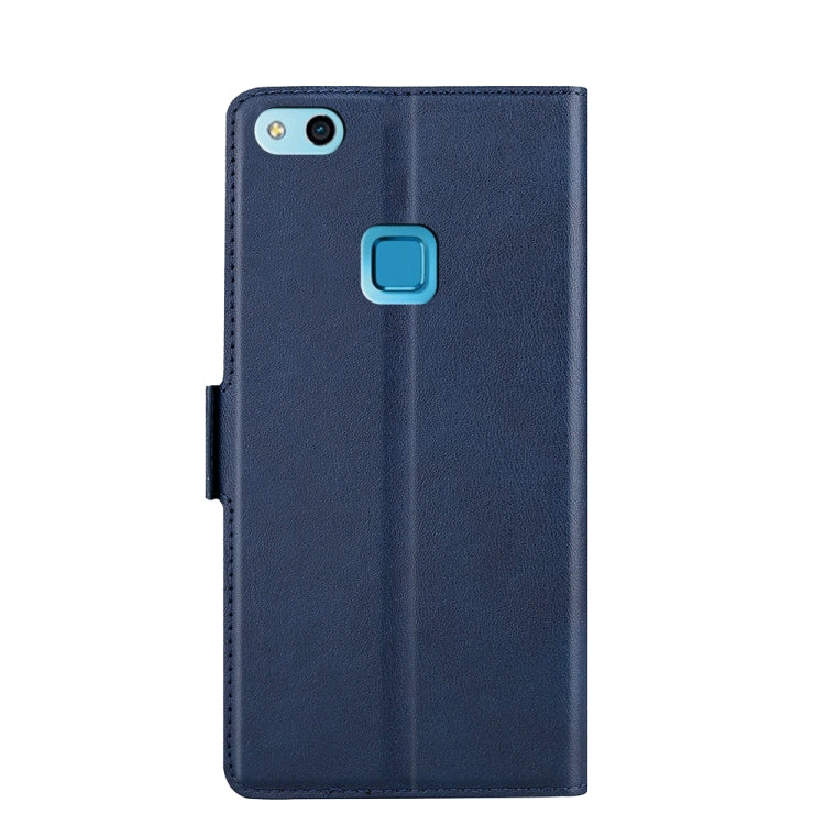 For Huawei P10 Lite Ultra-thin Voltage Side Buckle PU + TPU Leather Phone Case
