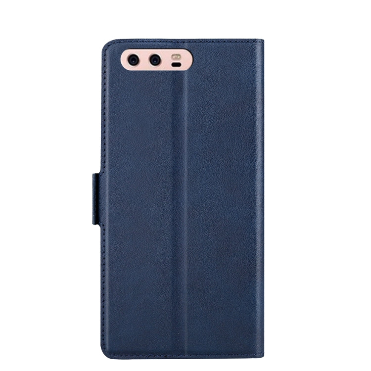 For Huawei P10 Plus Ultra-thin Voltage Side Buckle PU + TPU Leather Phone Case