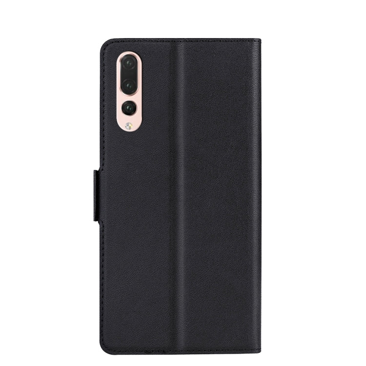 For Huawei P20 Pro Ultra-thin Voltage Side Buckle PU + TPU Leather Phone Case