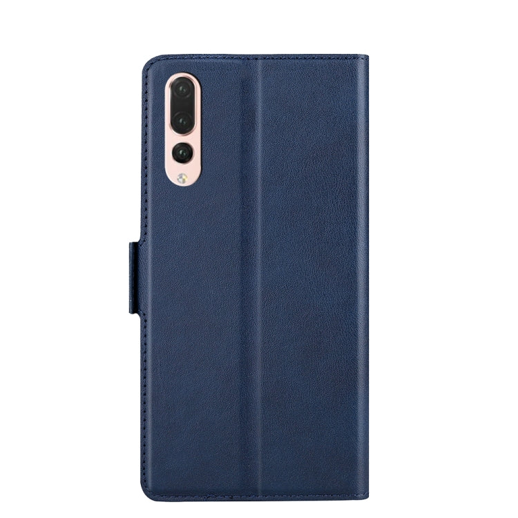 For Huawei P20 Pro Ultra-thin Voltage Side Buckle PU + TPU Leather Phone Case