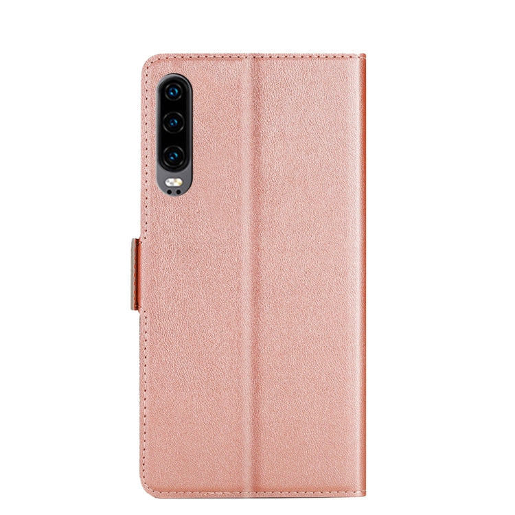For Huawei P30 Ultra-thin Voltage Side Buckle PU + TPU Leather Phone Case