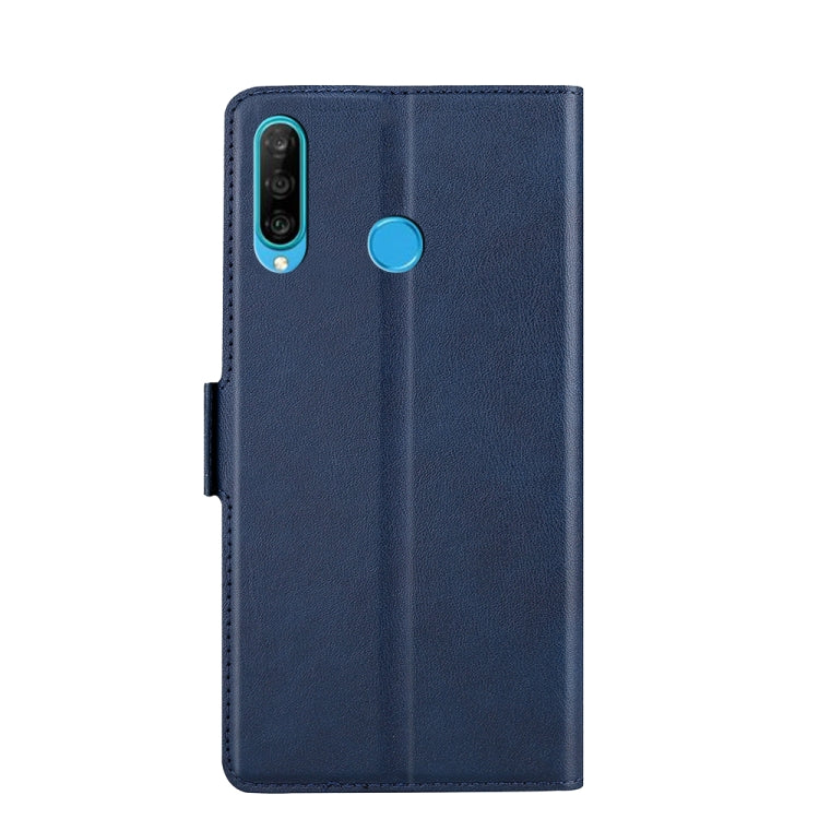 For Huawei P30 Lite / Nove 4e Ultra-thin Voltage Side Buckle PU + TPU Leather Phone Case