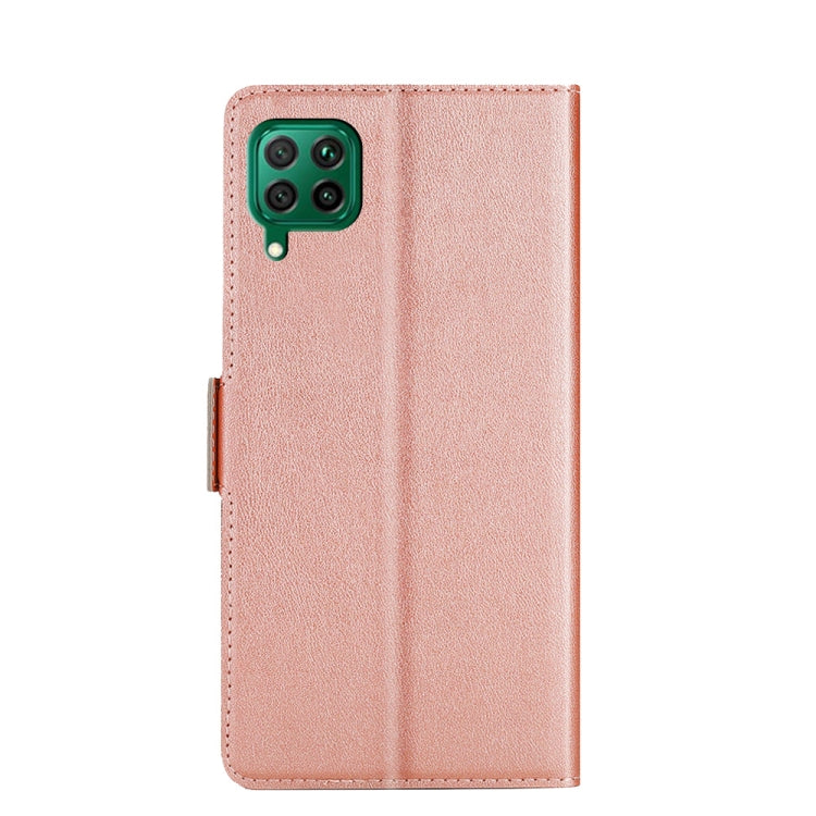 For Huawei P40 Lite 4G / Nova 6 SE / 7i Ultra-thin Voltage Side Buckle PU + TPU Leather Phone Case