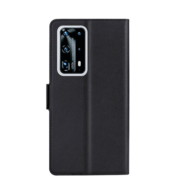 For Huawei P40 Pro+ Ultra-thin Voltage Side Buckle PU + TPU Leather Phone Case