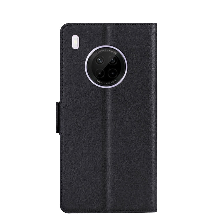 For Huawei Y9A Ultra-thin Voltage Side Buckle PU + TPU Leather Phone Case