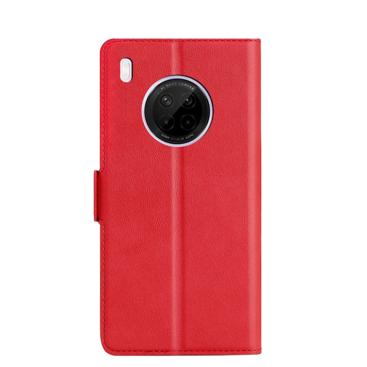 For Huawei Y9A Ultra-thin Voltage Side Buckle PU + TPU Leather Phone Case