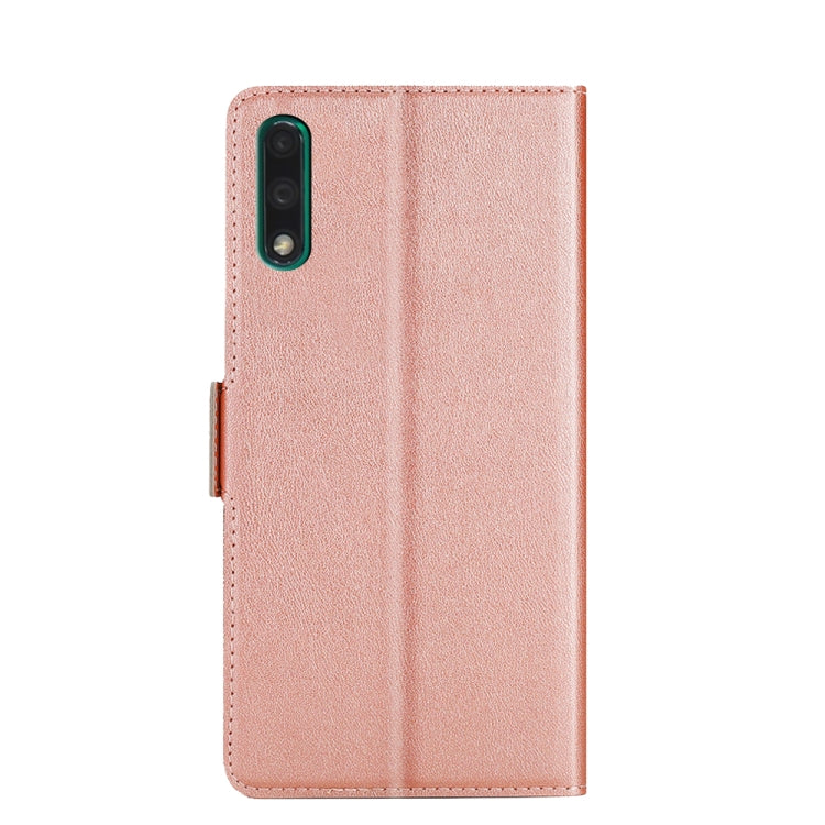 For Huawei Enjoy 10 Ultra-thin Voltage Side Buckle PU + TPU Leather Phone Case