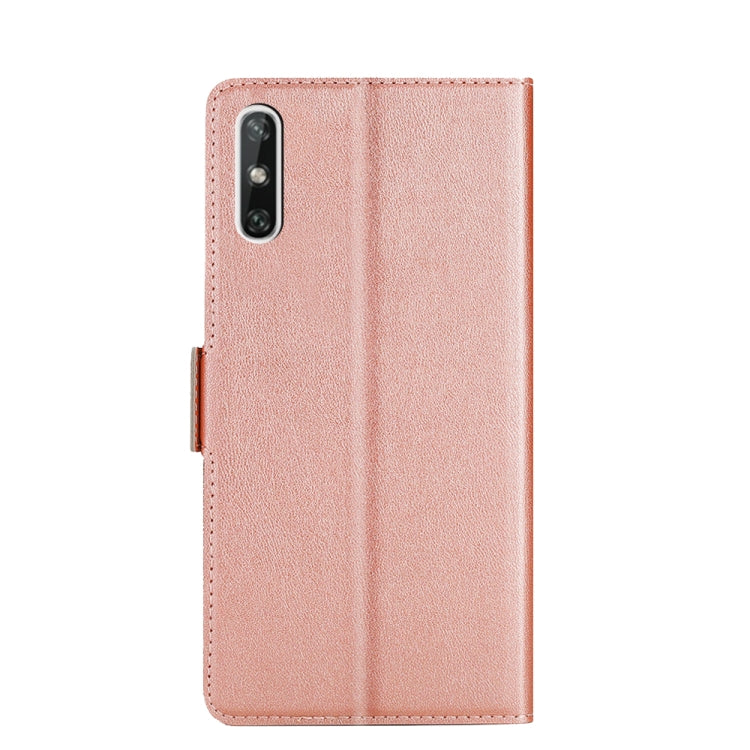 For Huawei Enjoy 10E Ultra-thin Voltage Side Buckle PU + TPU Leather Phone Case