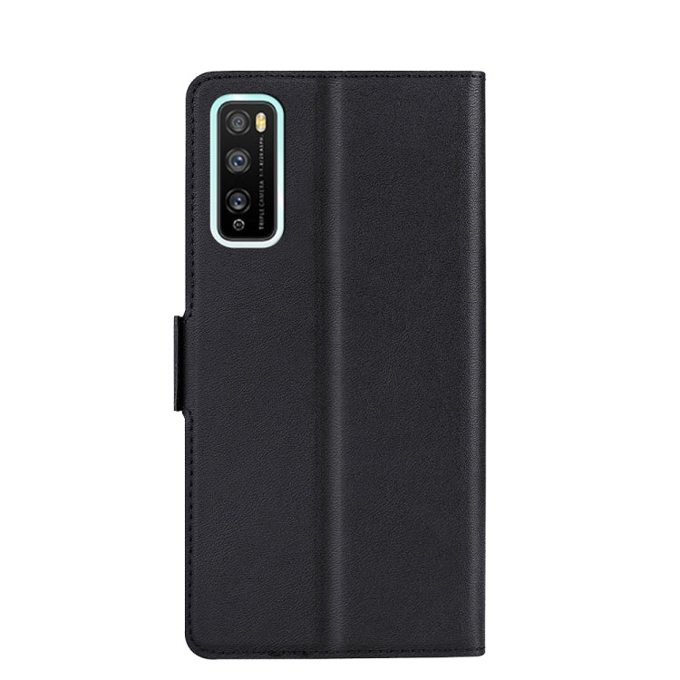 For Huawei Enjoy Z 5G /  Enjoy 20 Pro Ultra-thin Voltage Side Buckle PU + TPU Leather Phone Case