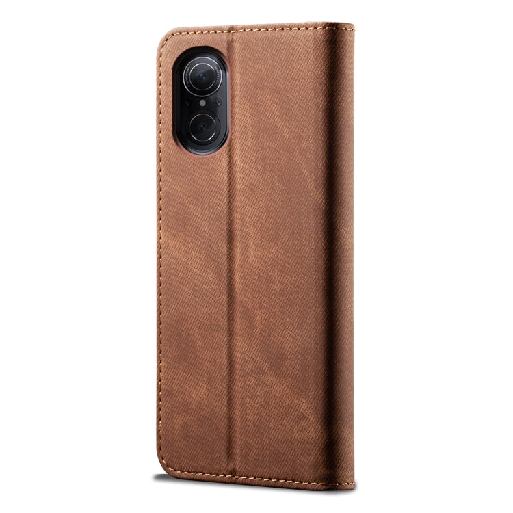 For Huawei nova 9 SE Denim Texture Leather Phone Case