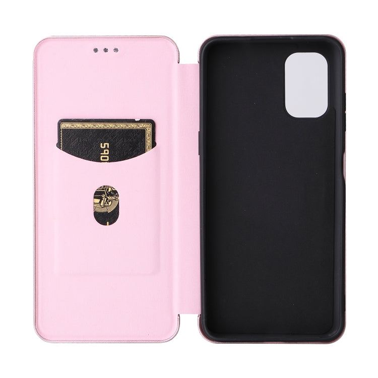 For Nokia G11 / G21 Carbon Fiber Texture Leather Phone Case