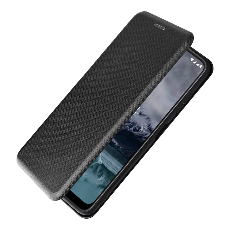 For Nokia G11 / G21 Carbon Fiber Texture Leather Phone Case