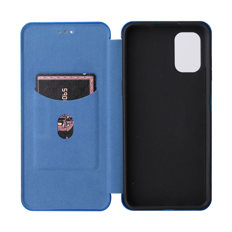 For Nokia G11 / G21 Carbon Fiber Texture Leather Phone Case