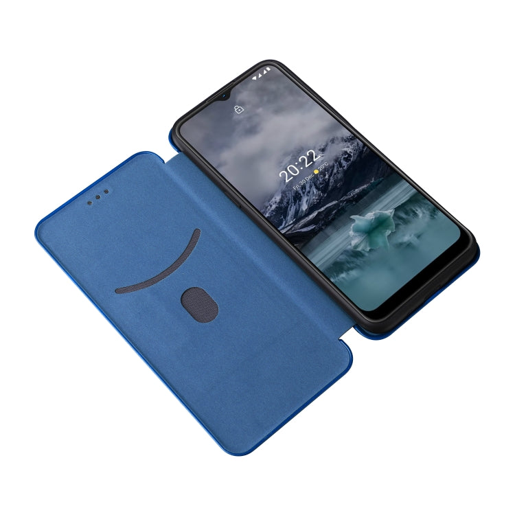 For Nokia G11 / G21 Carbon Fiber Texture Leather Phone Case