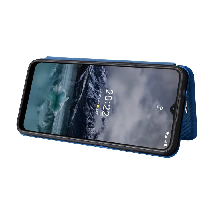 For Nokia G11 / G21 Carbon Fiber Texture Leather Phone Case