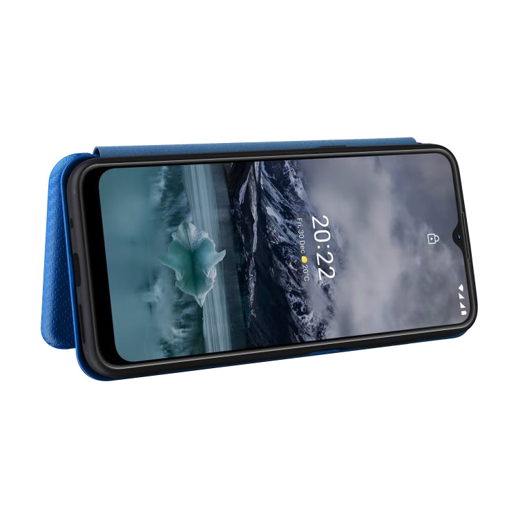 For Nokia G11 / G21 Carbon Fiber Texture Leather Phone Case