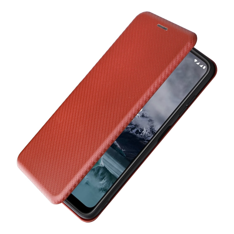 For Nokia G11 / G21 Carbon Fiber Texture Leather Phone Case