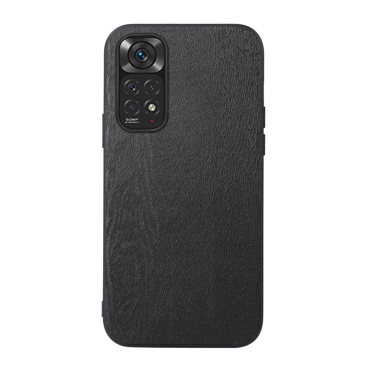 For Xiaomi Redmi Note 11 4G / Note 11S Wood Texture PU Phone Case