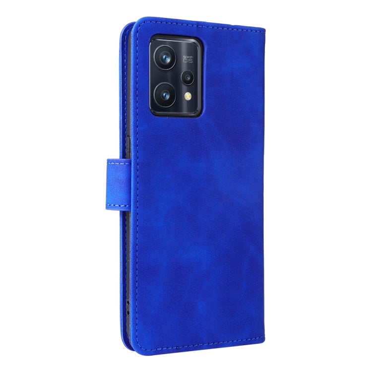 For OPPO Realme 9 Pro+ Skin Feel Magnetic Buckle Calf Texture Leather Phone Case