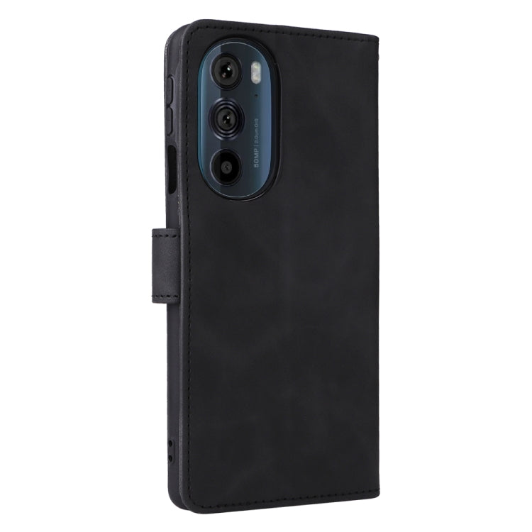 For Motorola Edge X30 Skin Feel Magnetic Buckle Calf Texture Leather Phone Case