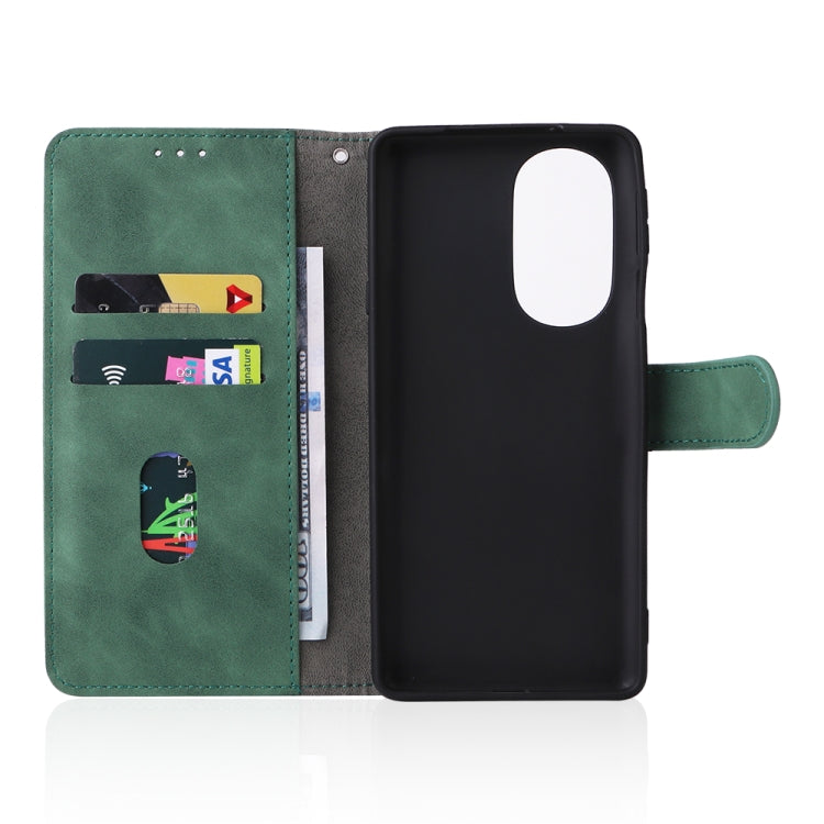 For Motorola Edge X30 Skin Feel Magnetic Buckle Calf Texture Leather Phone Case
