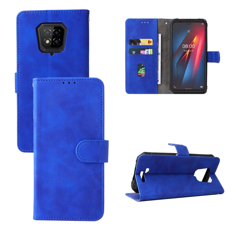 For Ulefone Armor 8 Skin Feel Magnetic Buckle Calf Texture Leather Phone Case