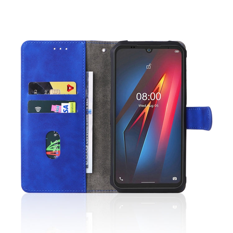 For Ulefone Armor 8 Skin Feel Magnetic Buckle Calf Texture Leather Phone Case