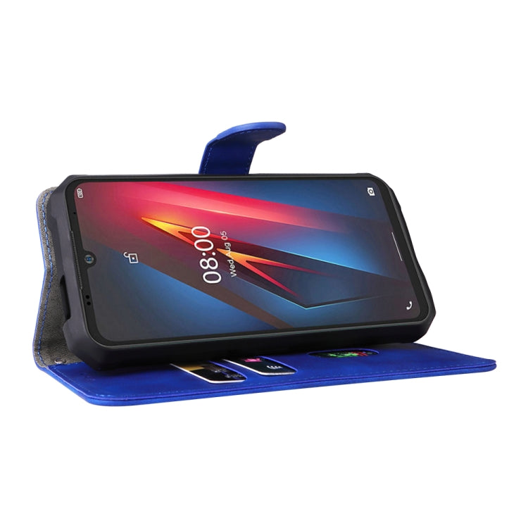 For Ulefone Armor 8 Skin Feel Magnetic Buckle Calf Texture Leather Phone Case