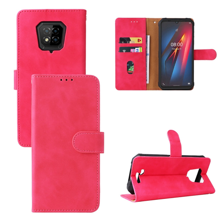 For Ulefone Armor 8 Skin Feel Magnetic Buckle Calf Texture Leather Phone Case