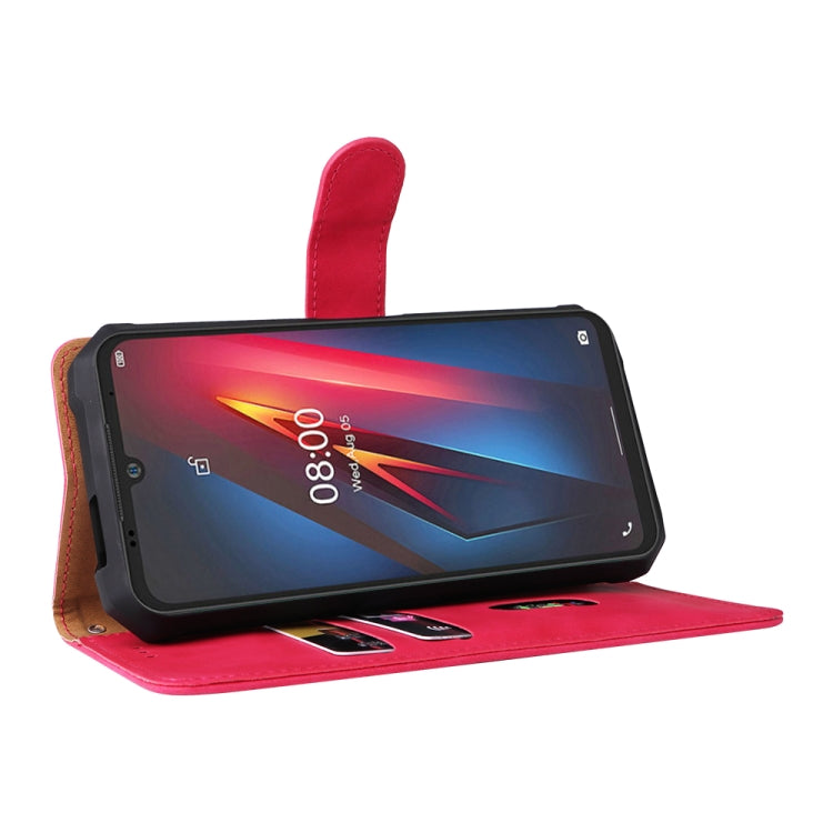 For Ulefone Armor 8 Skin Feel Magnetic Buckle Calf Texture Leather Phone Case