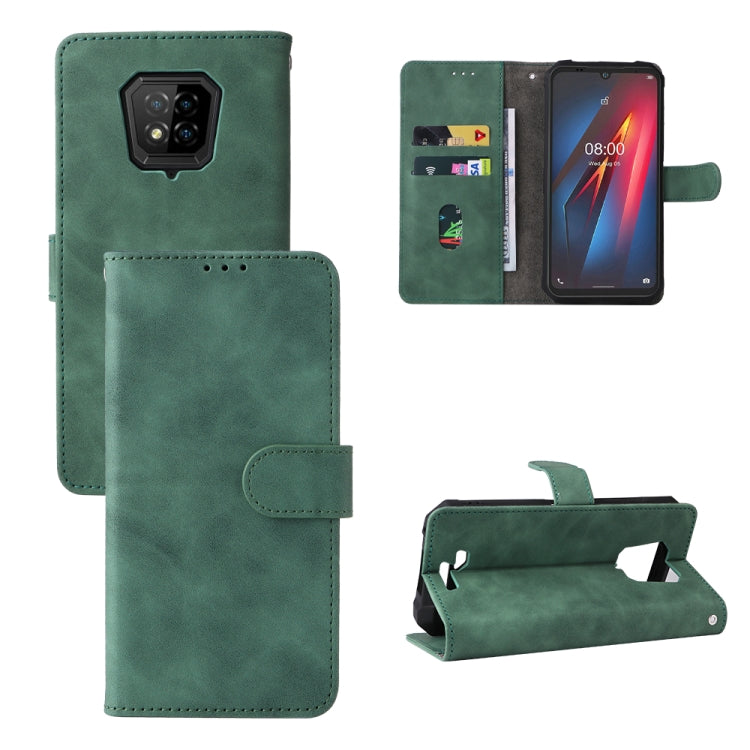 For Ulefone Armor 8 Skin Feel Magnetic Buckle Calf Texture Leather Phone Case