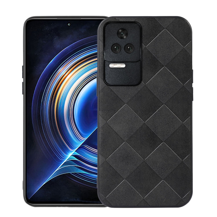 For Xiaomi Redmi K50 / K50 Pro 5G Weave Plaid PU Phone Case