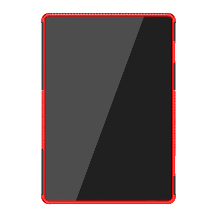For Lenovo Tab M10 X605 / X505 Tire Texture Shockproof TPU+PC Protective Tablet Case with Holder