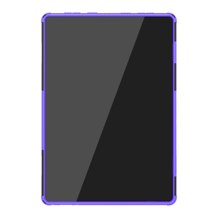 For Lenovo Tab M10 X605 / X505 Tire Texture Shockproof TPU+PC Protective Tablet Case with Holder