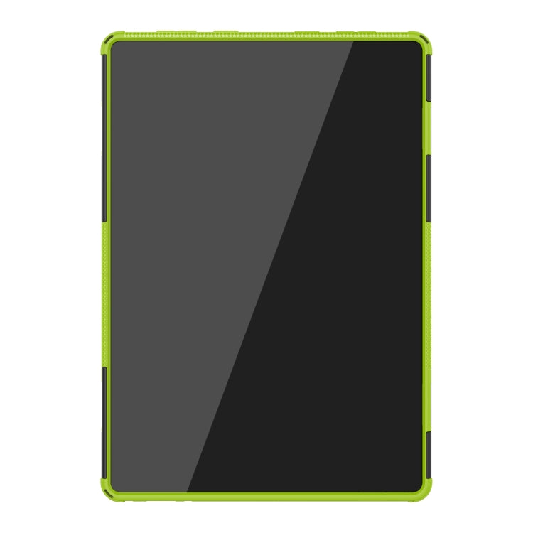 For Lenovo Tab M10 X605 / X505 Tire Texture Shockproof TPU+PC Protective Tablet Case with Holder