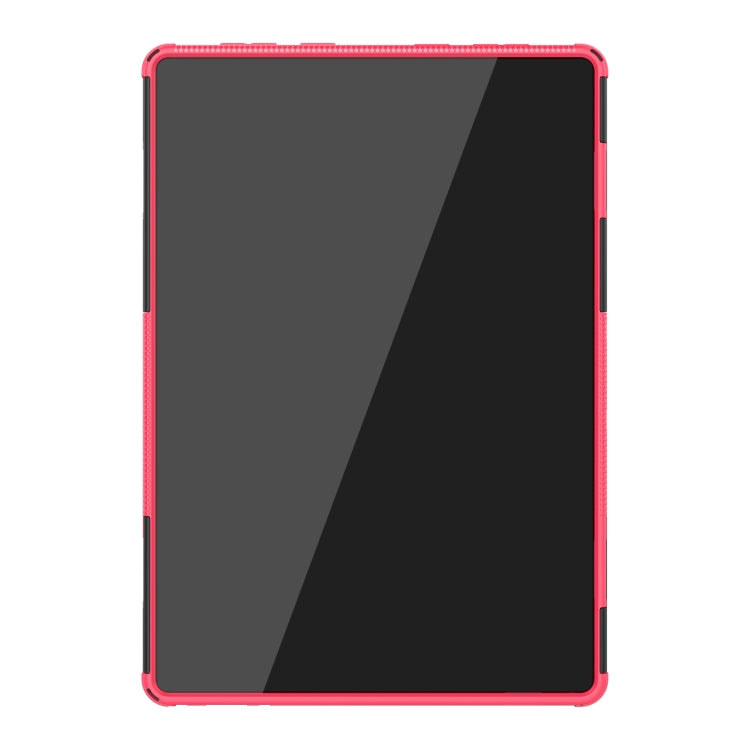 For Lenovo Tab M10 X605 / X505 Tire Texture Shockproof TPU+PC Protective Tablet Case with Holder