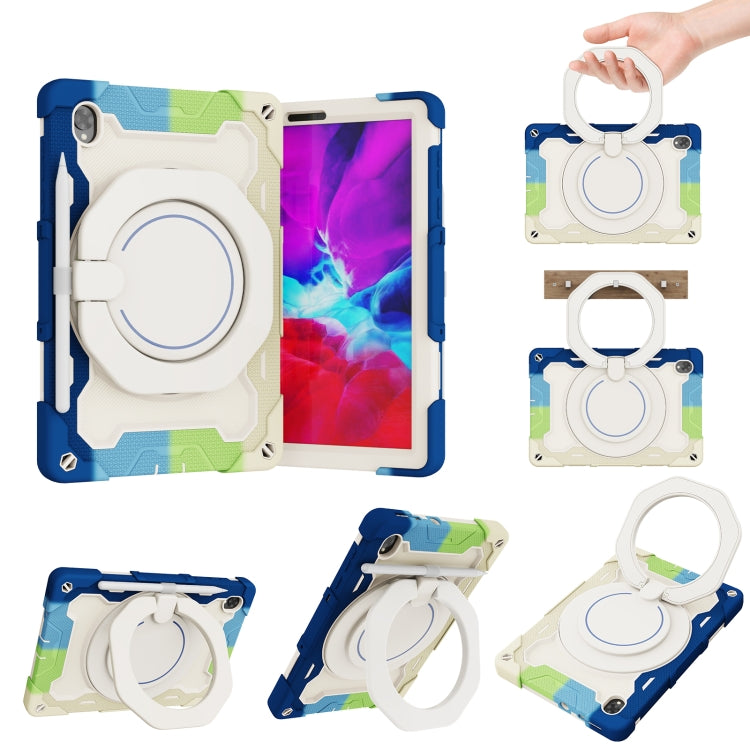 For Lenovo Tab K10 / M10 Plus Armor Contrast Color Silicone + PC Tablet Case