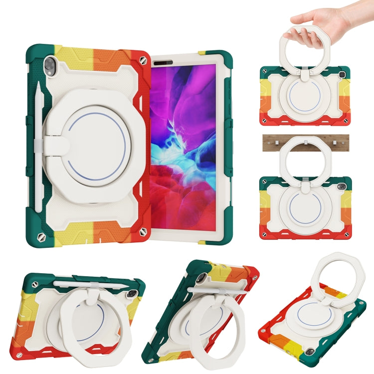 For Lenovo Tab K10 / M10 Plus Armor Contrast Color Silicone + PC Tablet Case