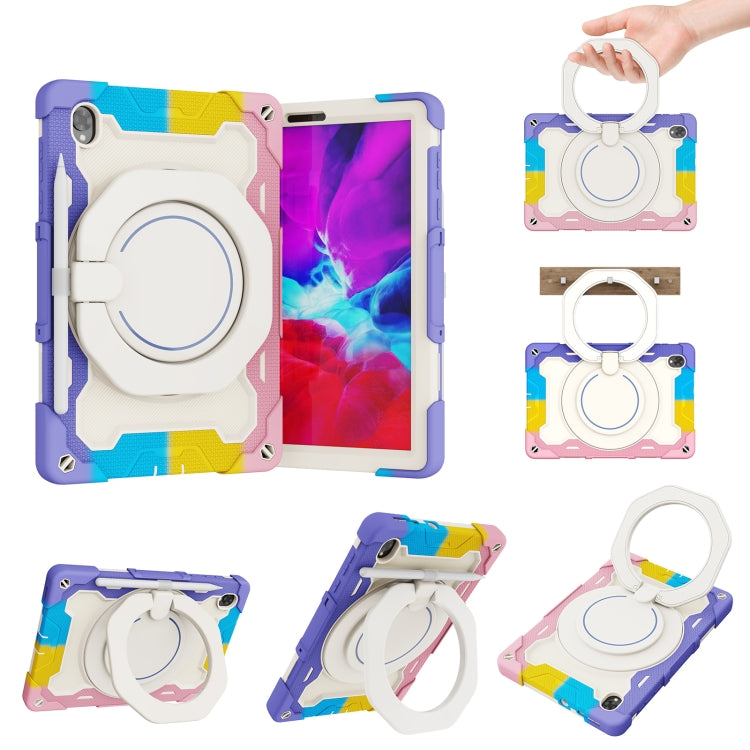 For Lenovo Tab K10 / M10 Plus Armor Contrast Color Silicone + PC Tablet Case