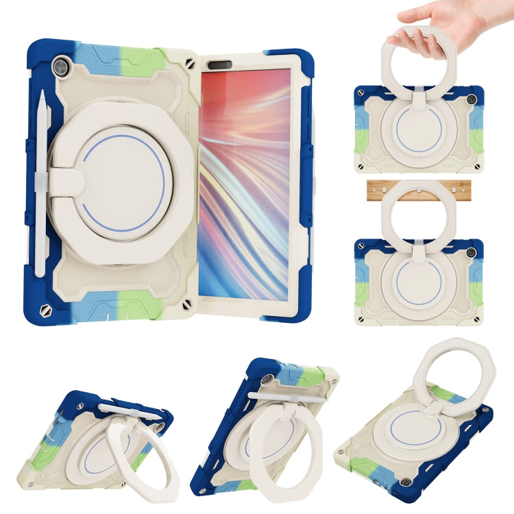 For Lenovo Tab M10 HD Gen 2 X306 Armor Contrast Color Silicone + PC Tablet Case