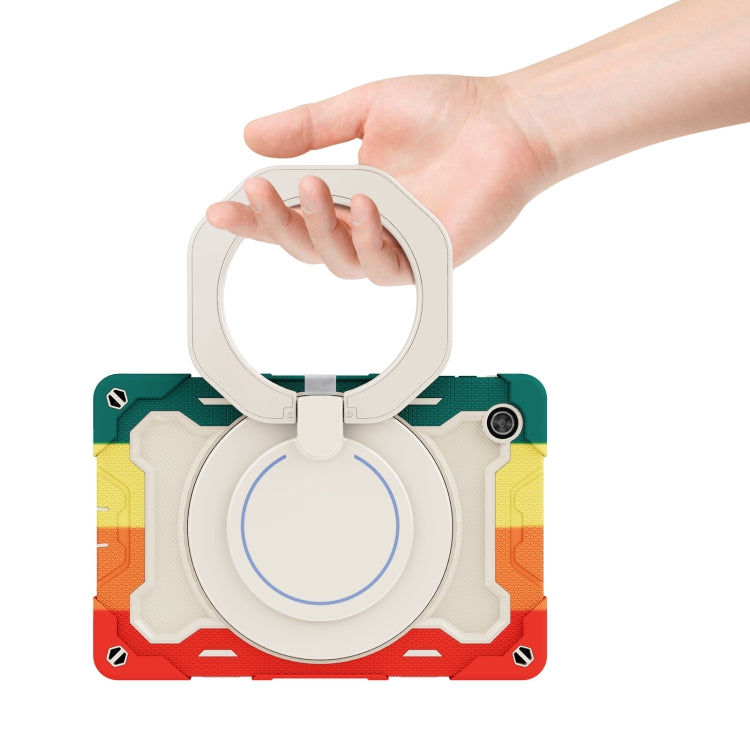 For Lenovo Tab M10 HD Gen 2 X306 Armor Contrast Color Silicone + PC Tablet Case