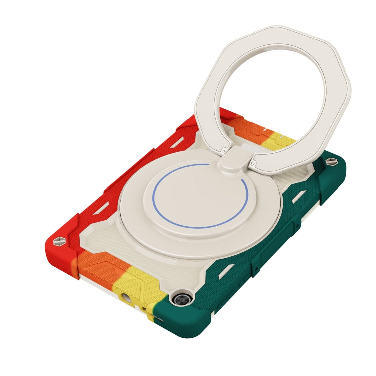 For Lenovo Tab M10 HD Gen 2 X306 Armor Contrast Color Silicone + PC Tablet Case